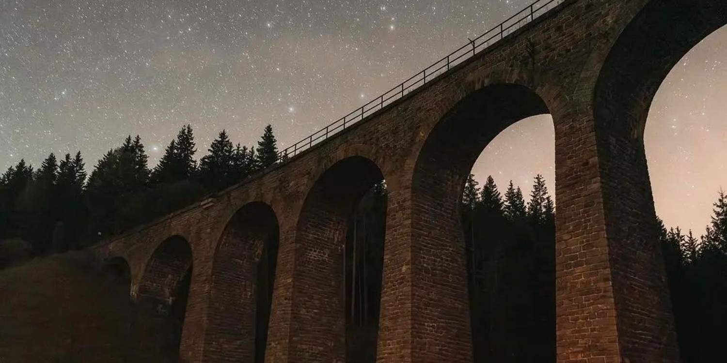 Pozorovanie hviezd pod Chmarošským viaduktom