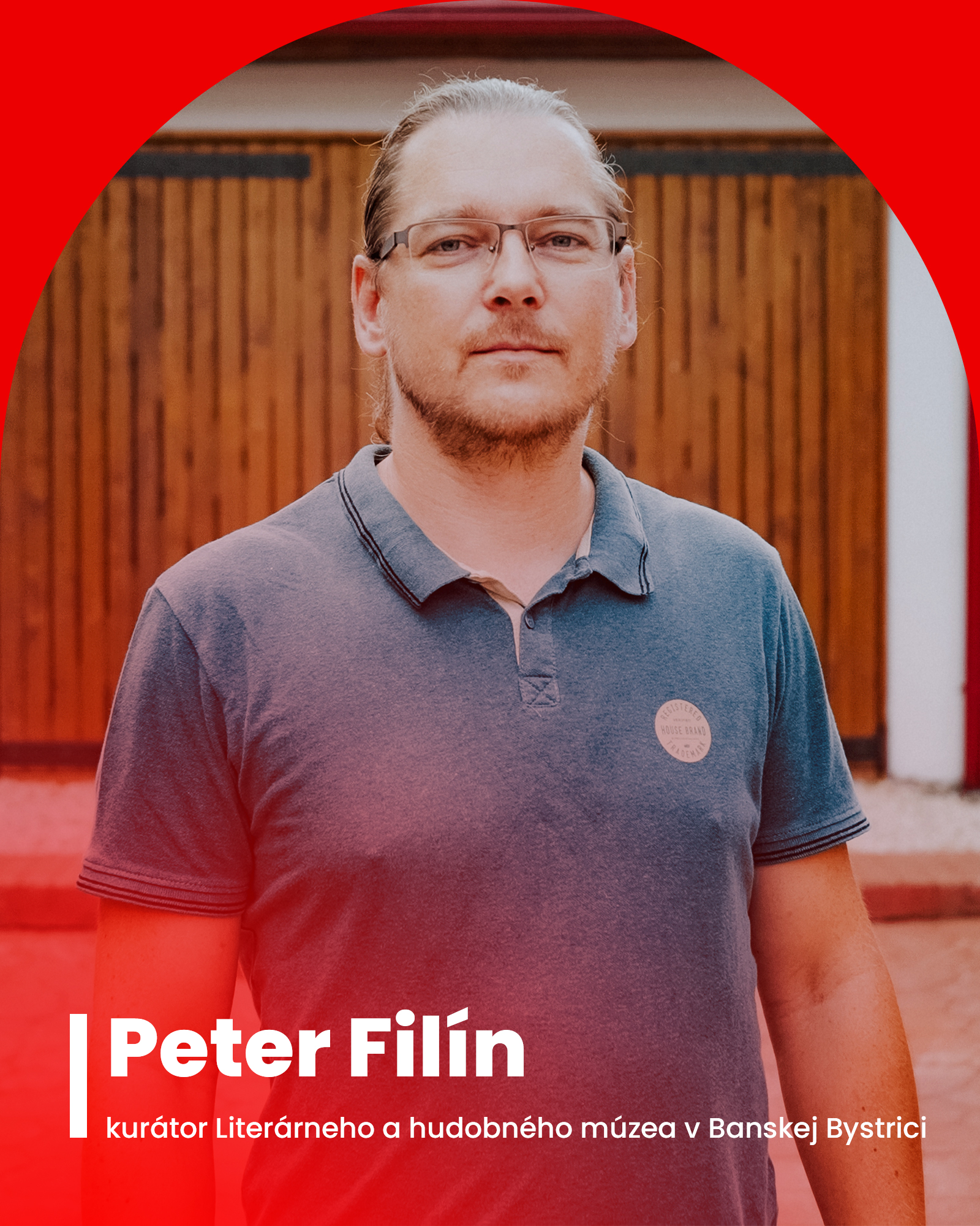 Peter Filín - kurátor literárneho a hudobného múzea v Banskej Bystrici