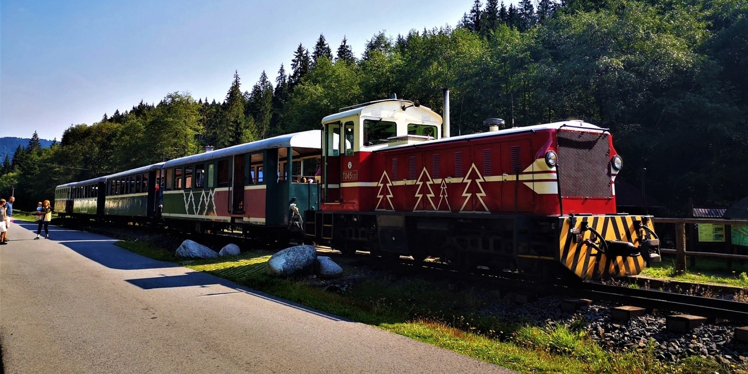 Nostalgická jazda na Čiernohronskej železnici