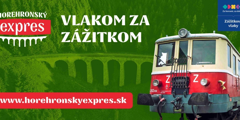 Horehronský expres – Vlakom k viaduktom