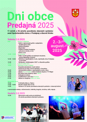 Dni obce Predajná 2025