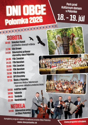 Dni obce Polomka 2026