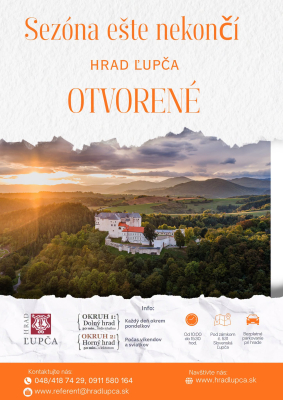 Jesenné prehliadky Hradu Ľupča