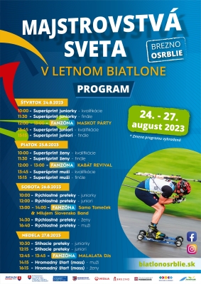 Majstrovstvá sveta v letnom biatlone, Brezno - Osrblie 2023