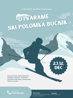 Otvorenie lyžiarskej sezóny v Ski Polomka Búčnik