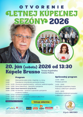 Otvorenie letnej kúpeľnej sezóny 2026