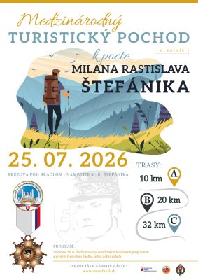 Medzinárodný turistický pochod k pocte M. R. Štefánika