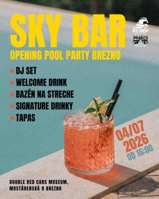 Sky Bar - Openning Pool Party Brezno